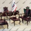 میز مدیریت کلاسیک کورش ترکیبی - Image 3