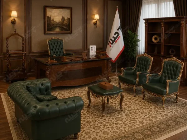 ست مدیریت کلاسیک فرانسوی بلند و چستر