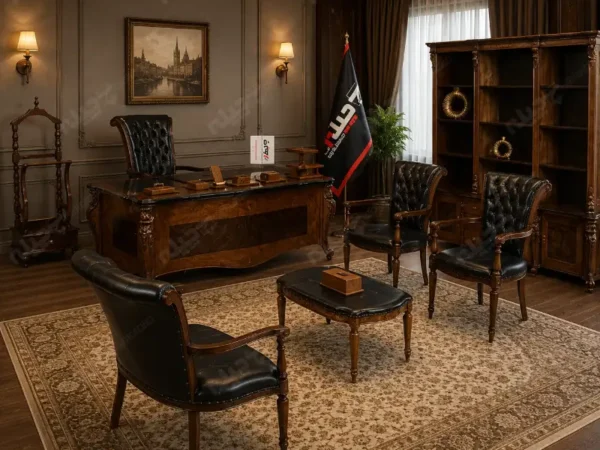 ست مبلمان مدیریت کلاسیک کاپری